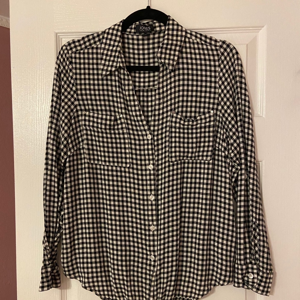 Jones New York Button up Flannel